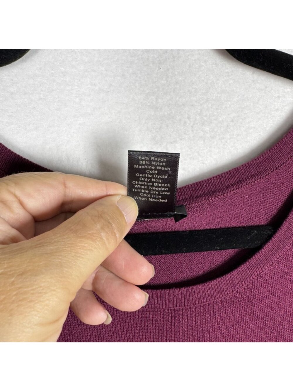 Ann Taylor Sleeveless Ombré Knit Fit & Flare Dress Maroon & Black Size M - Picture 6 of 10